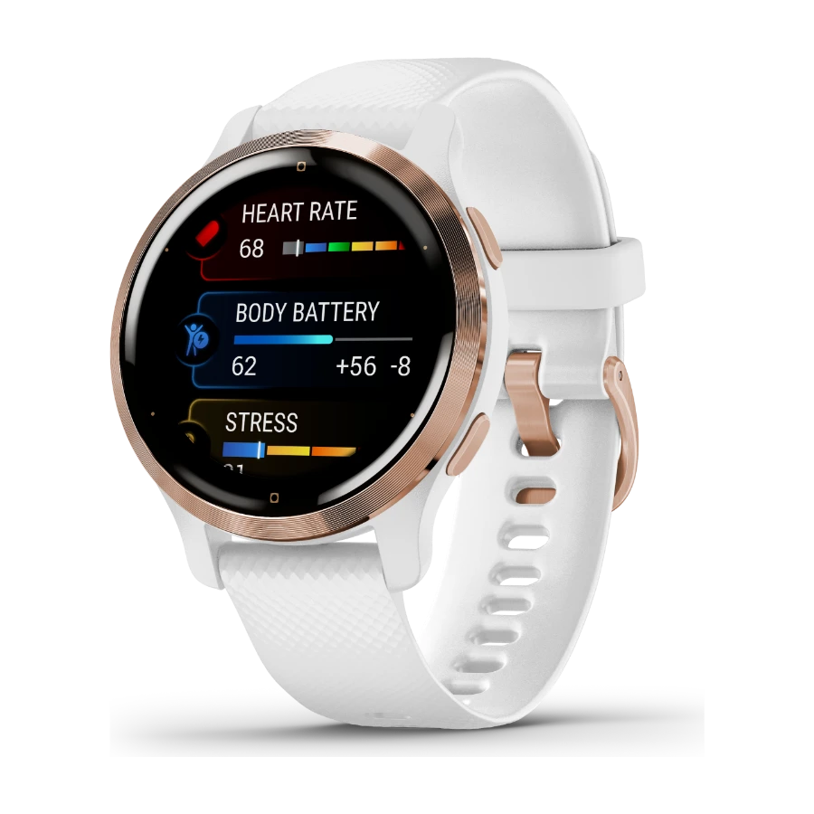 garmin venu 2s smartklocka Rosa Guld