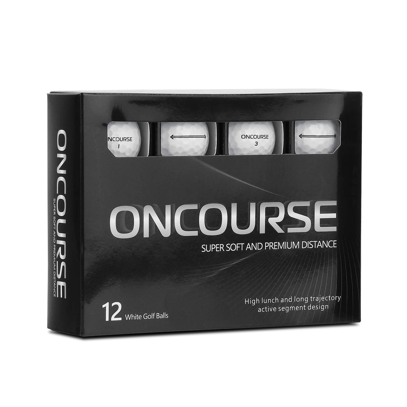 OnCourse White Golf Ball 12-pack