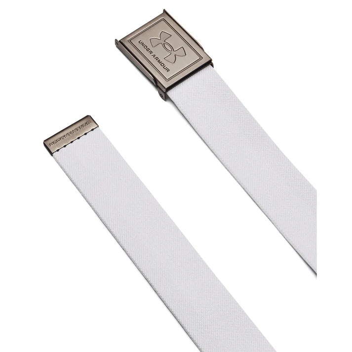 Under Armour Mens Stretch Webbing Belt White