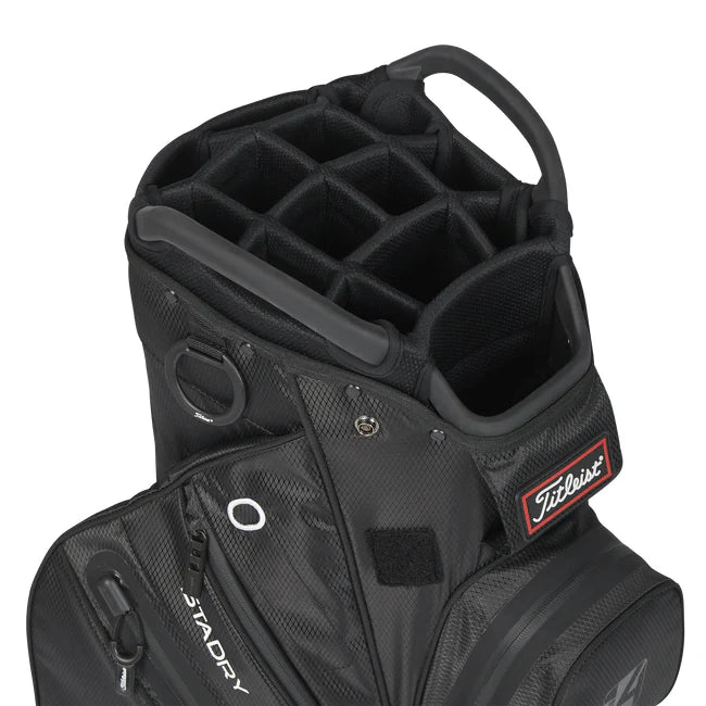 Titleist Vagnbag Cart 14 Stadry Svart